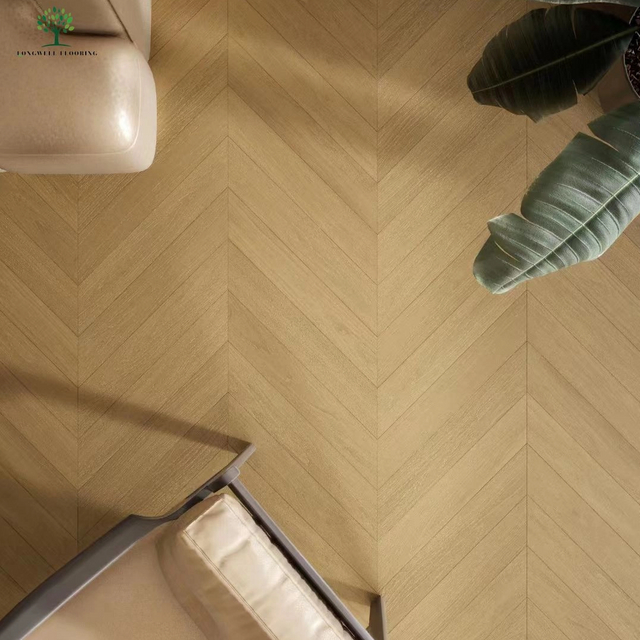 LWD-EB019 Venda imperdível piso de parquet de carvalho chevron parquet chevron projetado