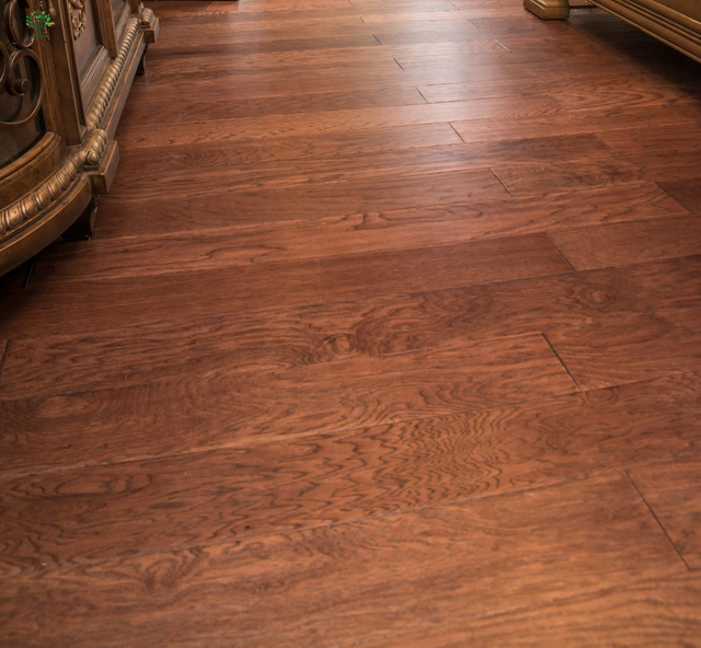 Pisos de madeira projetados em madeira de nogueira LWD-EB038