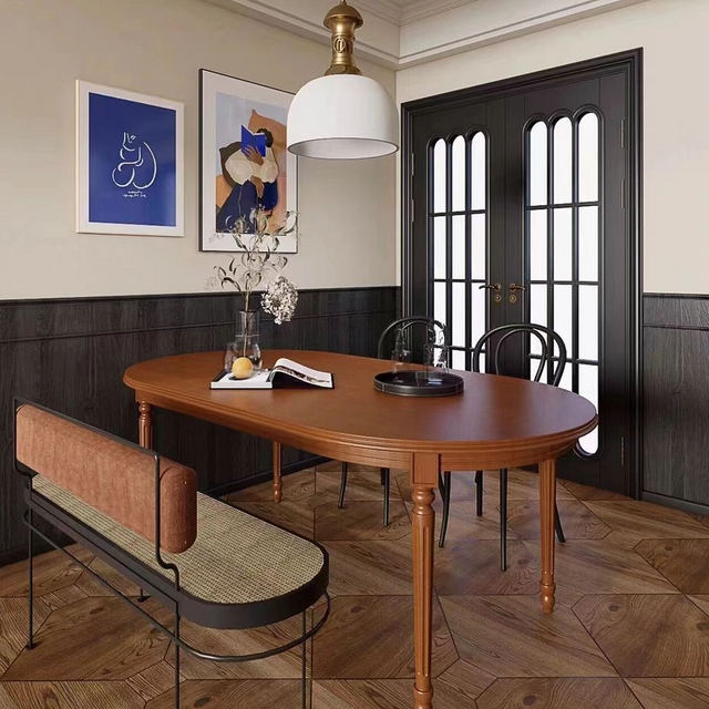 LWD-EB029 Ladrilhos de piso em parquet geométrico de madeira elegante