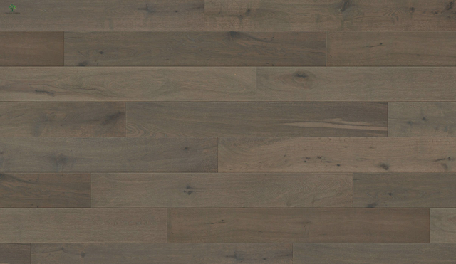 LWD-EB005 Pisos de engenharia reativo químico escovado leve de carvalho europeu