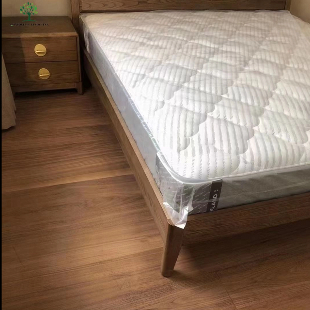 Pisos LWD-EB034 Bergeim escovam piso de madeira de nogueira de luxo