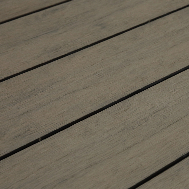 LWD-E5100 Personalização ao ar livre durável à prova d'água para terraço externo coextrusão WPC Decking Board 