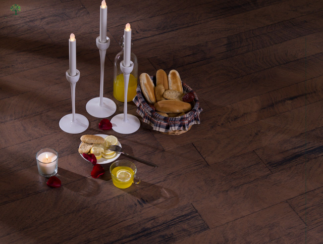 LWD-EB041 Pisos de madeira projetada em madeira de Magogany Santos