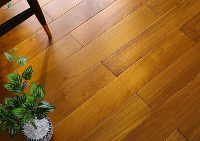 LWD-EB042 Pisos de madeira projetada em madeira de teca birmanesa